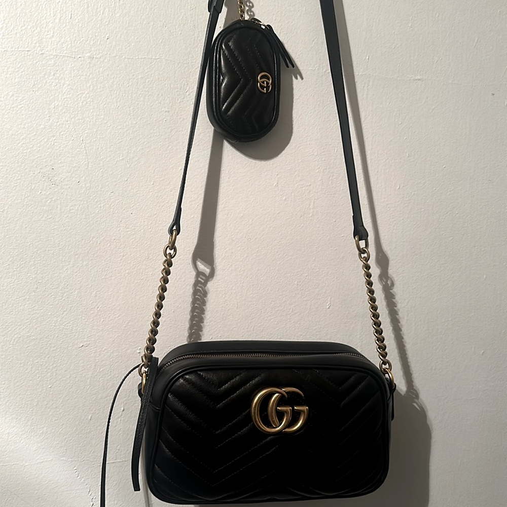 Gucci marmont small shoulder/crossbody bag 2 in 1 - Picture 3 of 7